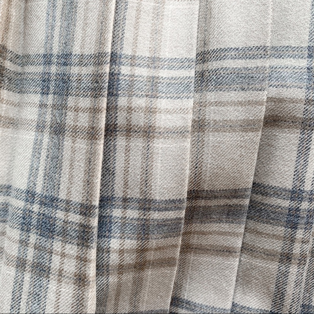 NWT Brooks Brothers Pleated Plaid Tartan Skirt - Picture 9 of 9